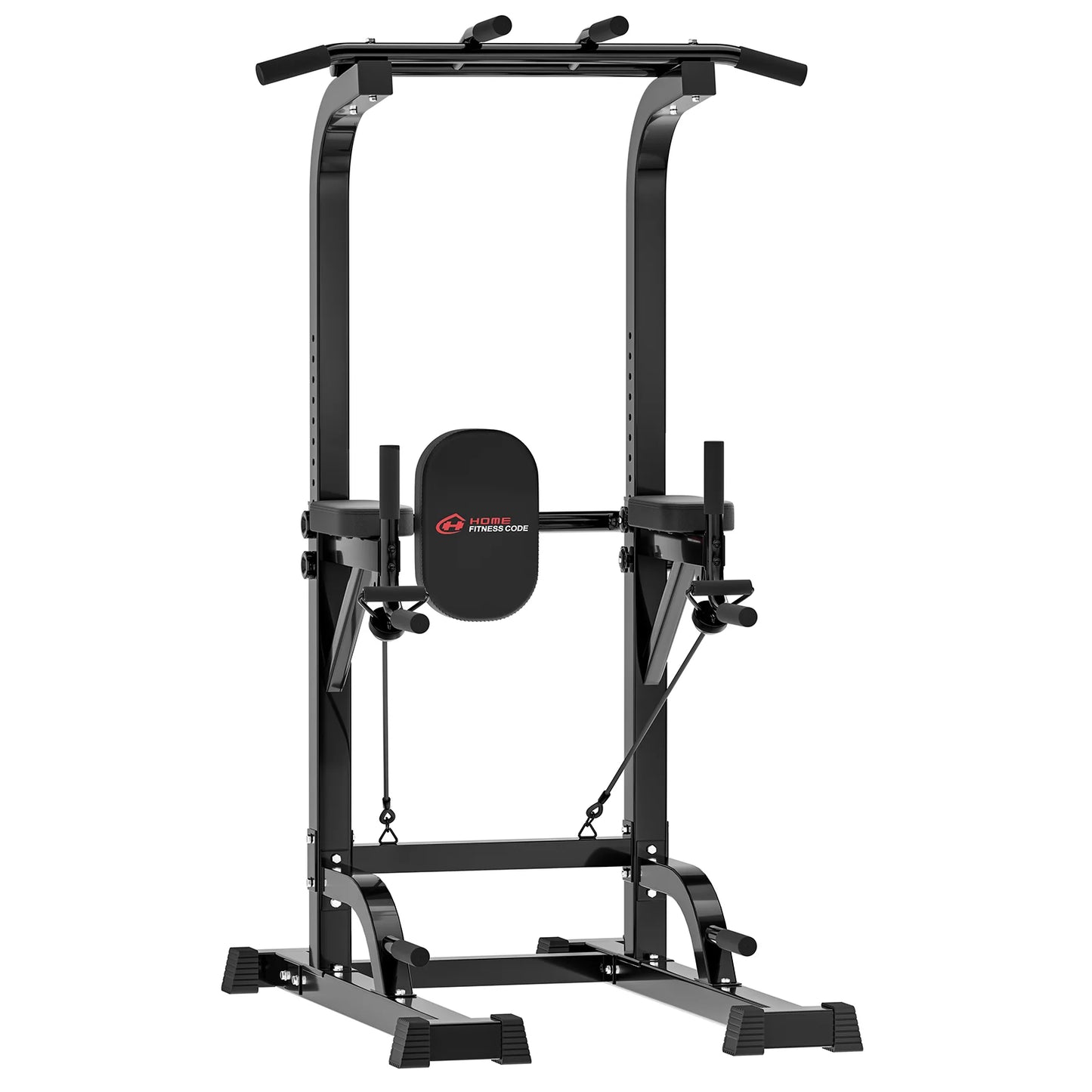Power Tower Home Dip Station Pull Up Bar Multi-Function Power Tower Push Up Workout Abdominal Exercise for Gym Strength Training