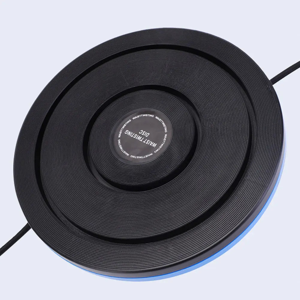 Aerobic Fitness Disc with Pull Rope Waist Training Board Multifunction Weight Loss Aerobic Exercise Tool