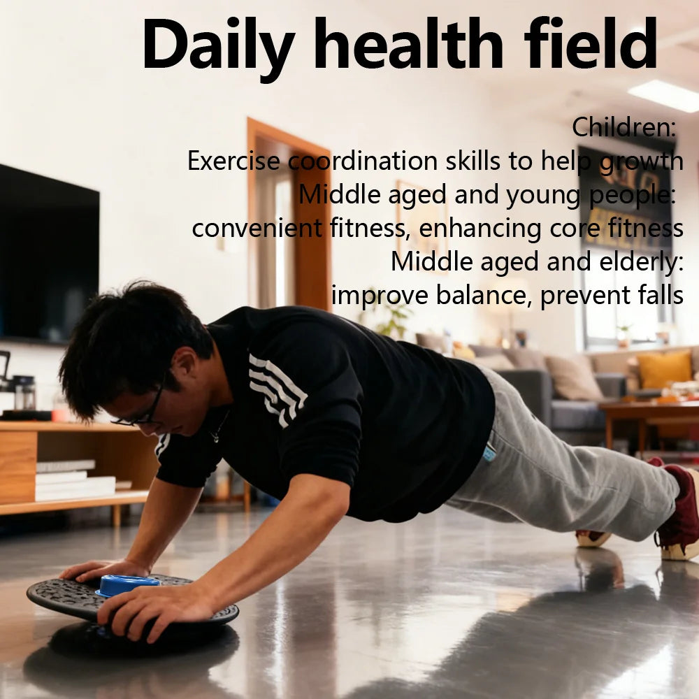 QUELING Smart Balance Board with Guidance Light - Full-Spectrum Training Equipment for Rehabilitation, Recovery, and Home Fitnes