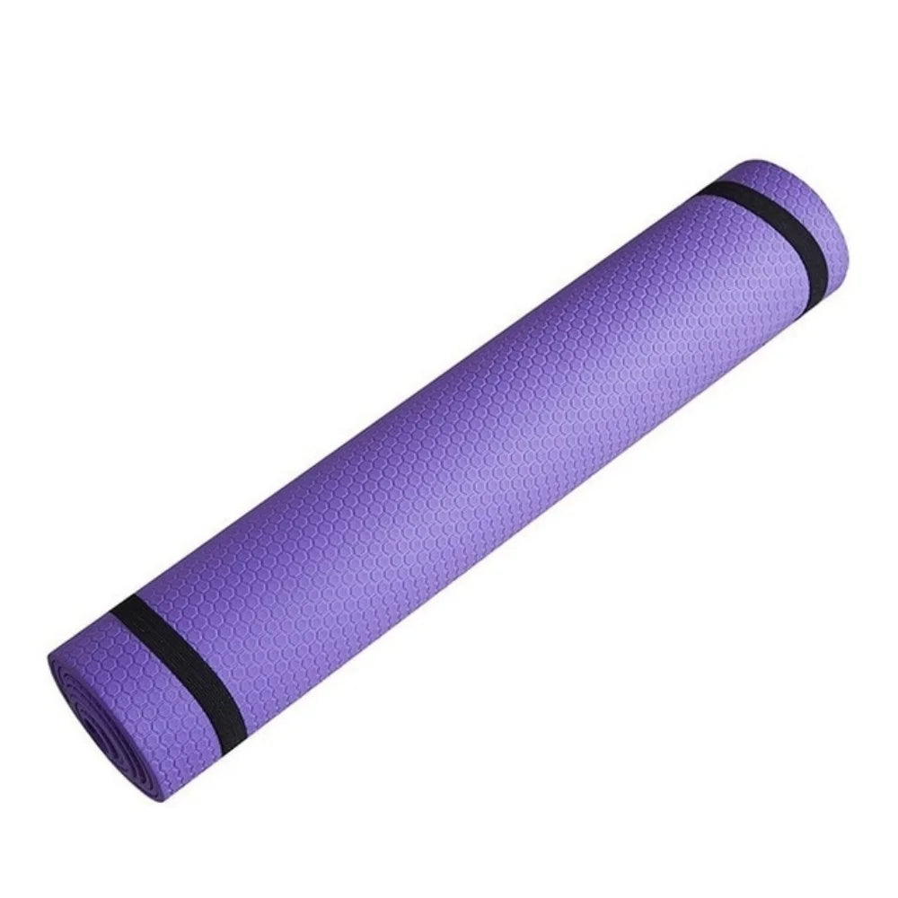 Yoga Mat Anti-skid Sports Fitness Mat 3MM-6MM Thick EVA Comfort Foam
