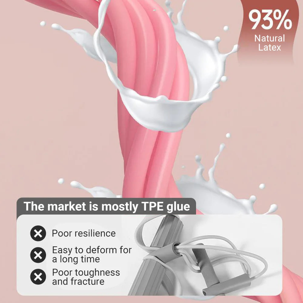 6-Tube Resistance Band Multi Function Tension Rope Fitness Bands