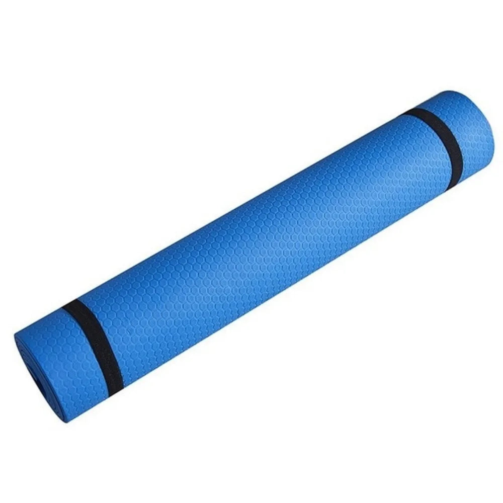 Yoga Mat Anti-skid Sports Fitness Mat 3MM-6MM Thick EVA Comfort Foam