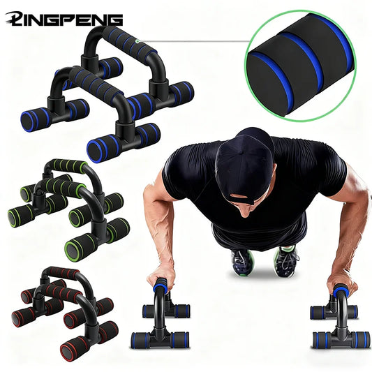 Fitness Power Rack Gym Handles Pushup Bars Exercise Arm Chest Muscle Training