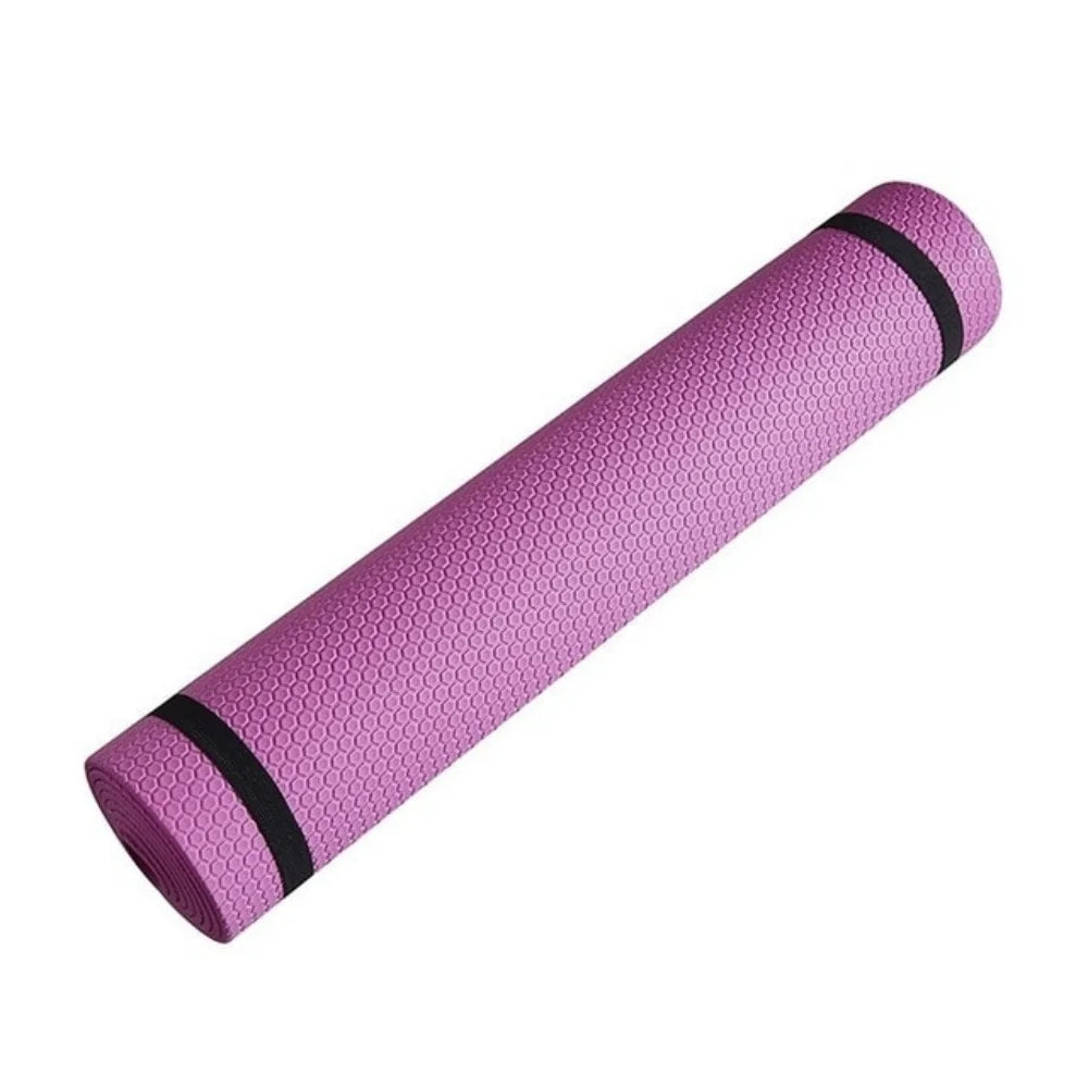 Yoga Mat Anti-skid Sports Fitness Mat 3MM-6MM Thick EVA Comfort Foam